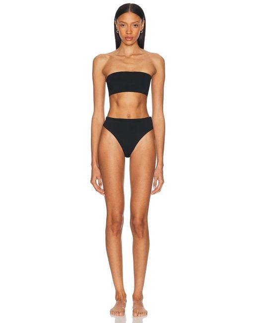 ÉTERNE Black Kaia Bikini Bottom
