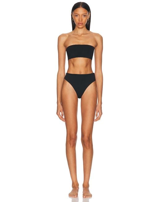 ÉTERNE Black Kaia Bikini Bottom