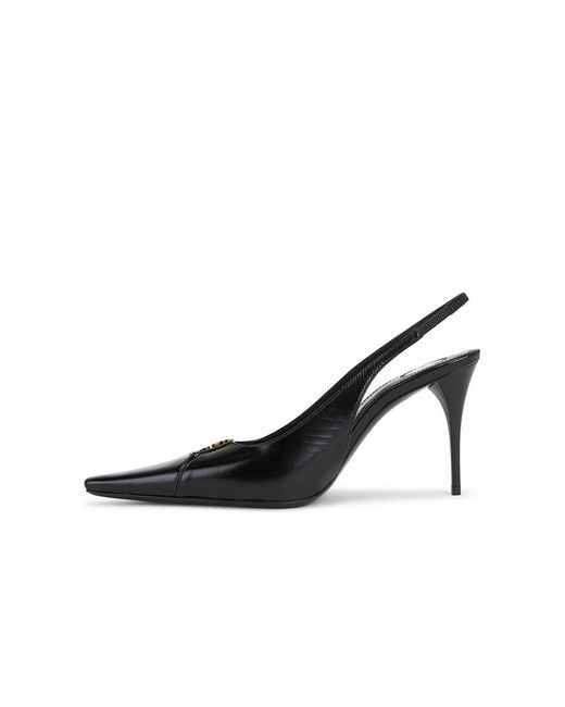 Saint Laurent Black Babylone Pump