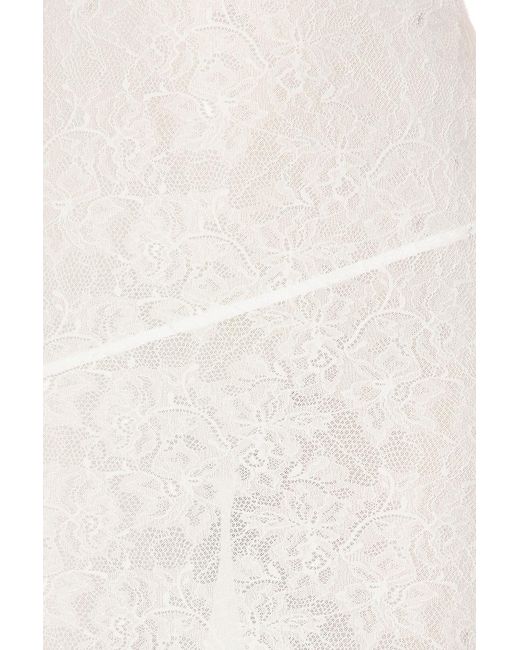 Ila White Backless Maxi Dress
