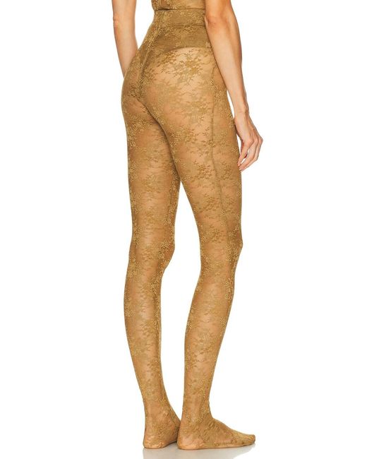 Alex Perry Natural Lace Stocking