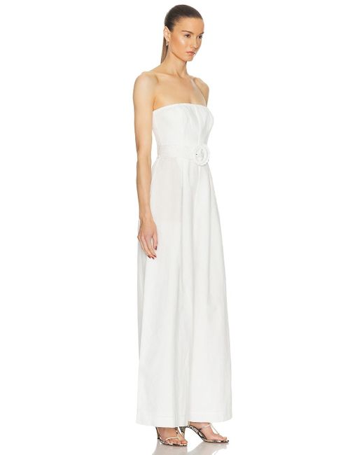 Hemant & Nandita White Nera Jumpsuit