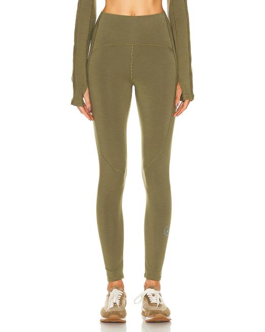 Adidas By Stella McCartney Green True Strength Yoga 7/8 legging