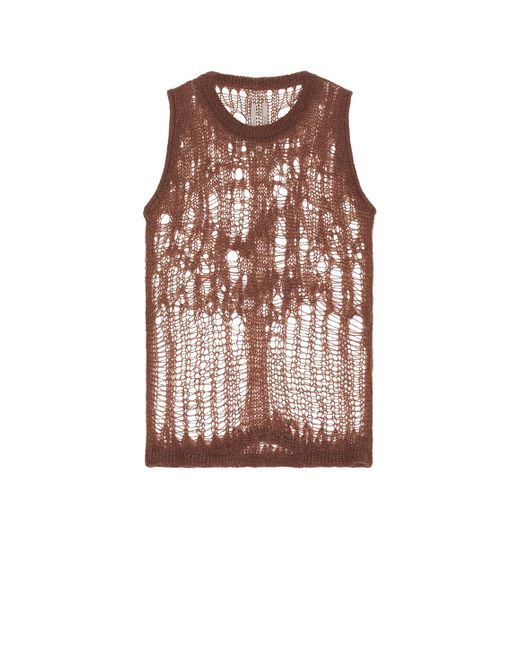 Rick Owens Multicolor Spider Tank for men