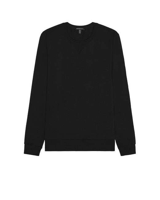 Beyond Yoga Black Always Beyond Pullover Crew for men