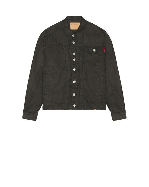 Undercover Black Button Down Blouson for men