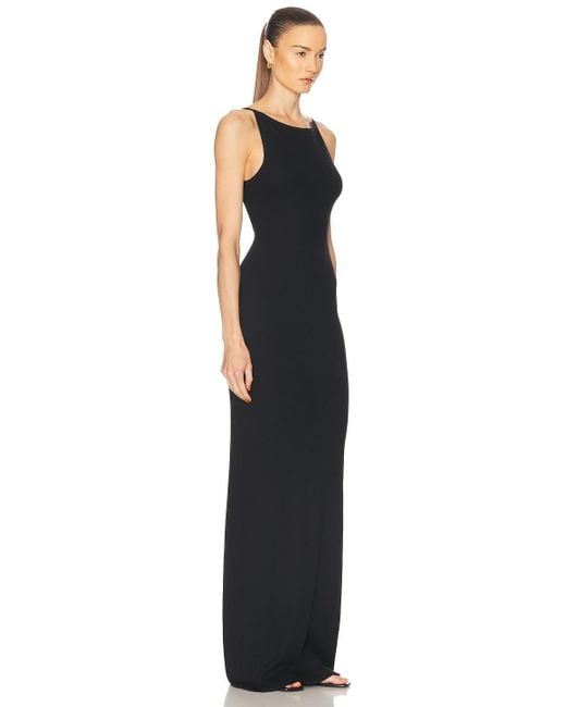 ÉTERNE Blue Iris Maxi Dress