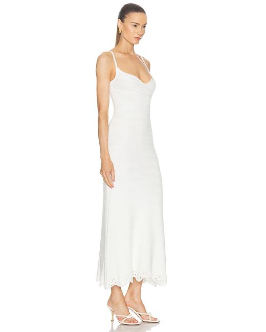 LPA White Ameri Maxi Dress