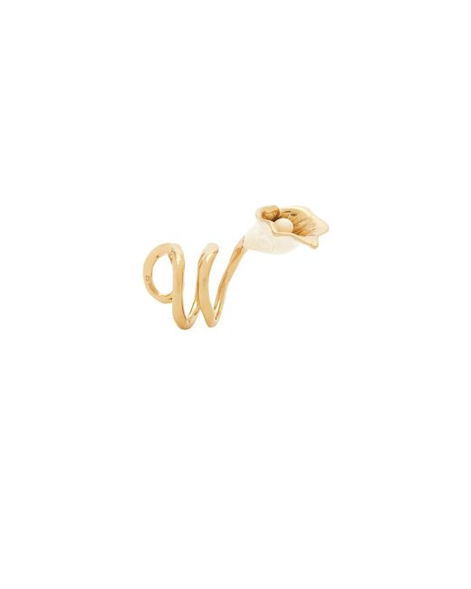 Chloé Metallic Flower Ring