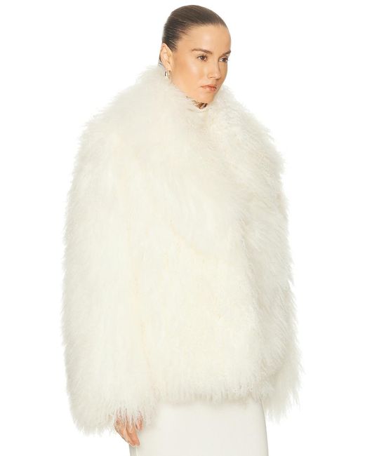 Nour Hammour White Mirja Jacket