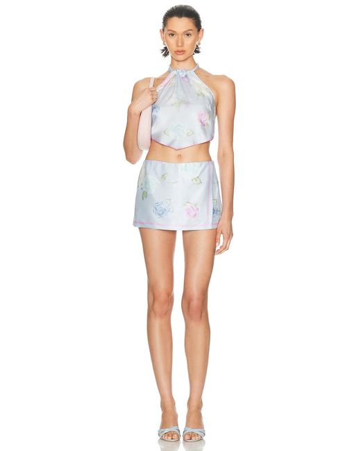 LoveShackFancy White Hollison Top