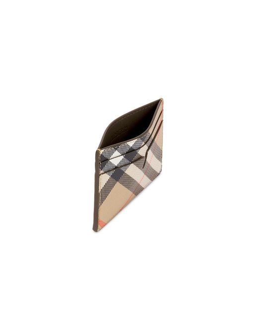 Burberry Natural Sandon Essentials Cardholder for men