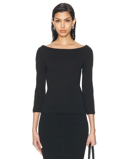 Flore Flore Black Steffi Tee