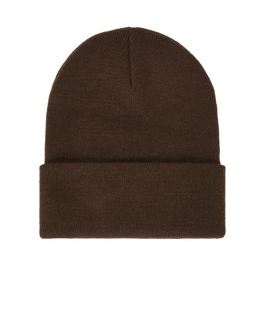 Alpha Industries Brown Essential Beanie for men