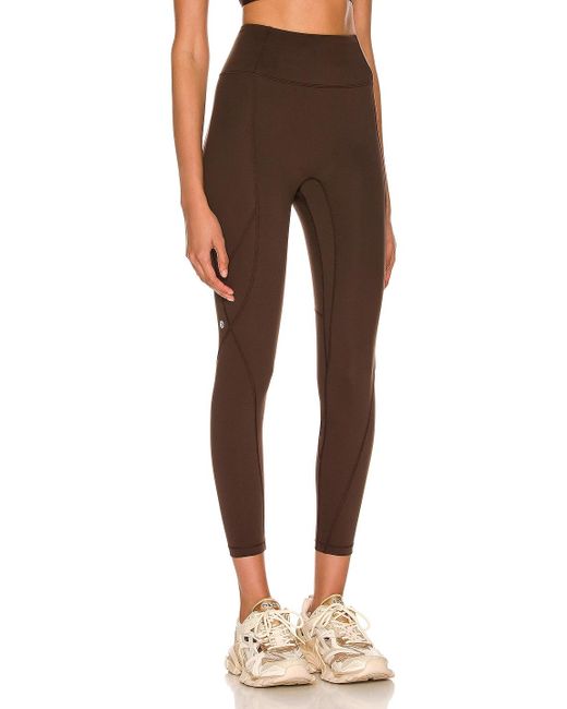 Le Ore Lucca High Rise Legging in Brown | Lyst