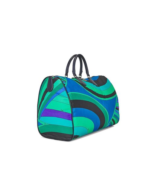 Emilio Pucci Blue Keepall Bag