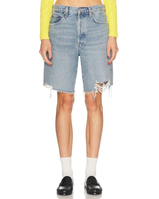 Agolde Blue Indra Short