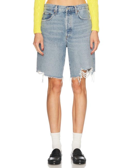 Agolde Blue Indra Short
