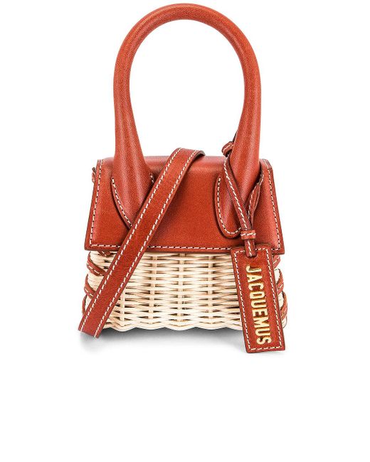 jacquemus le chiquito moyen red