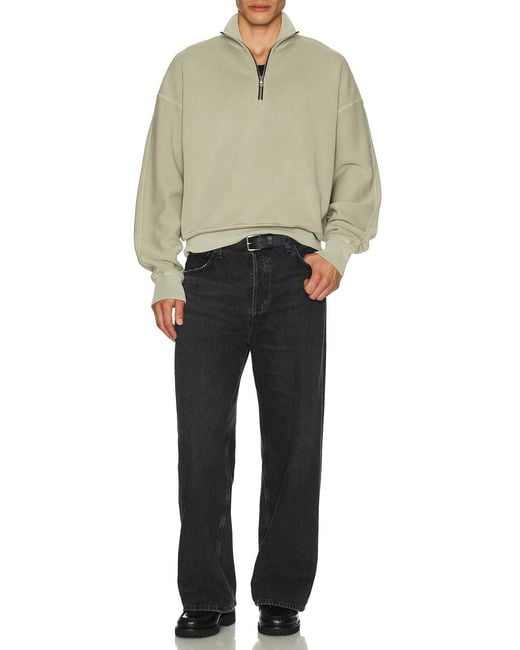 Agolde Green Idris Quarter Zip for men