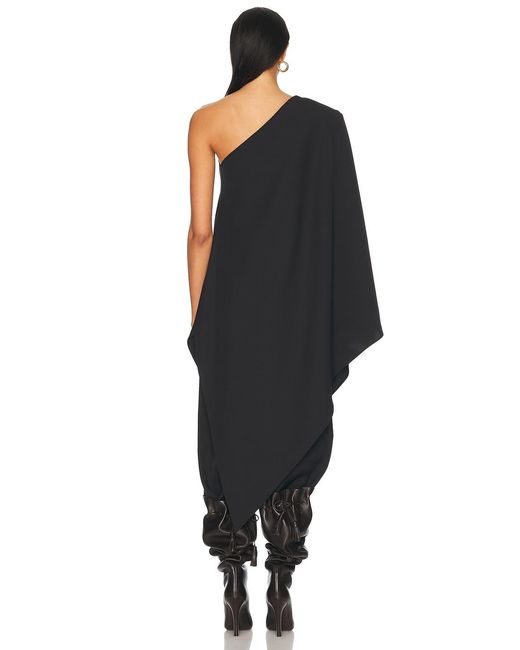 Alexandre Vauthier Black One Shoulder Top