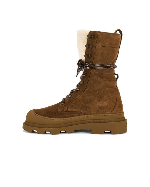 Moncler Brown Vera High Ankle Boot