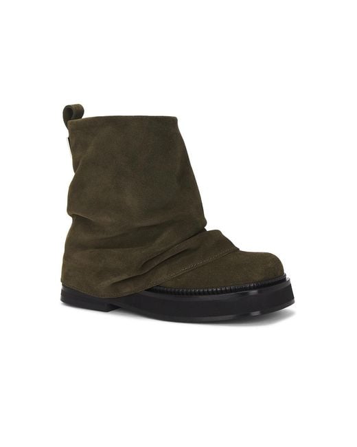 The Attico Brown Mini Robin Combat Boot