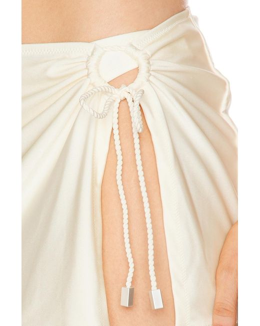 Solid & Striped White The Isla Pareo Skirt