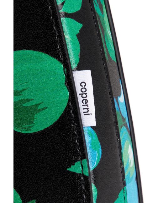 Coperni Green Printed Swipe Bag