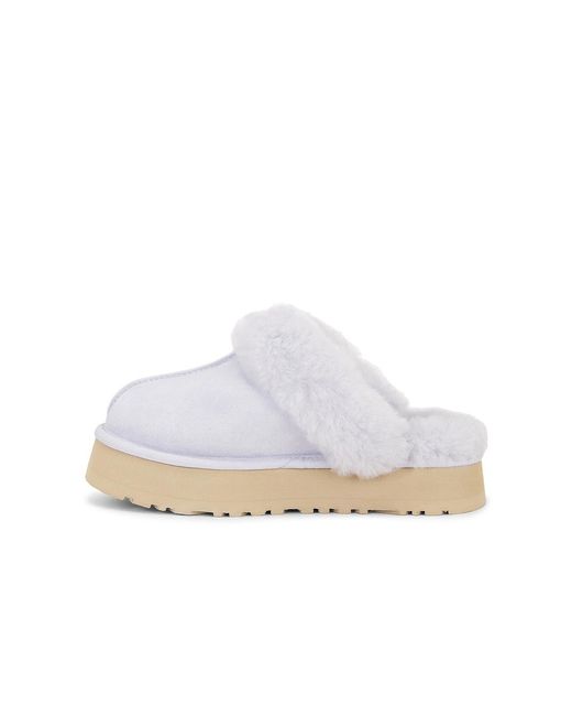 Ugg White Disquette Slipper