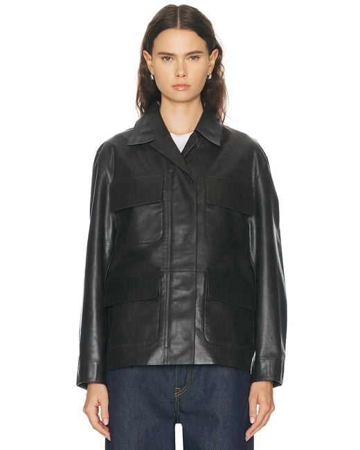 GRLFRND Black Dara Leather Jacket