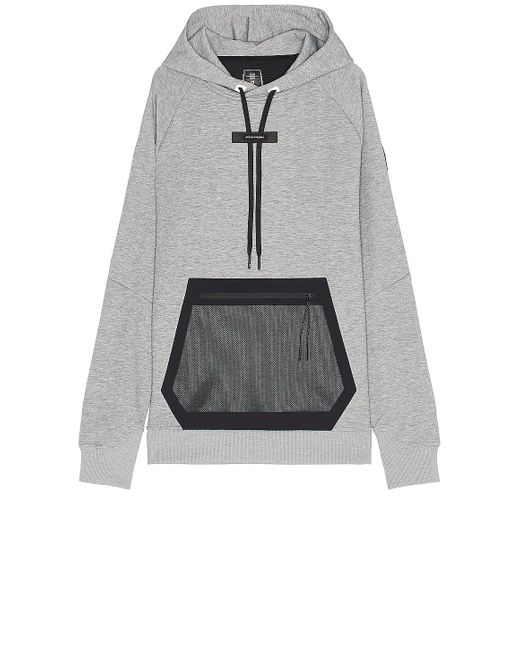 On Shoes Gray Hoodie for men