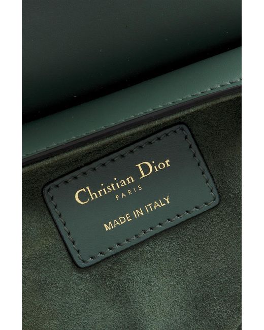 Dior Green Saddle Bag