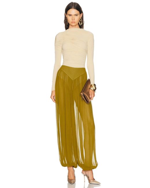 retroféte Yellow Marisel Pant