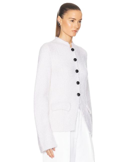 Khaite White Aeson Jacket