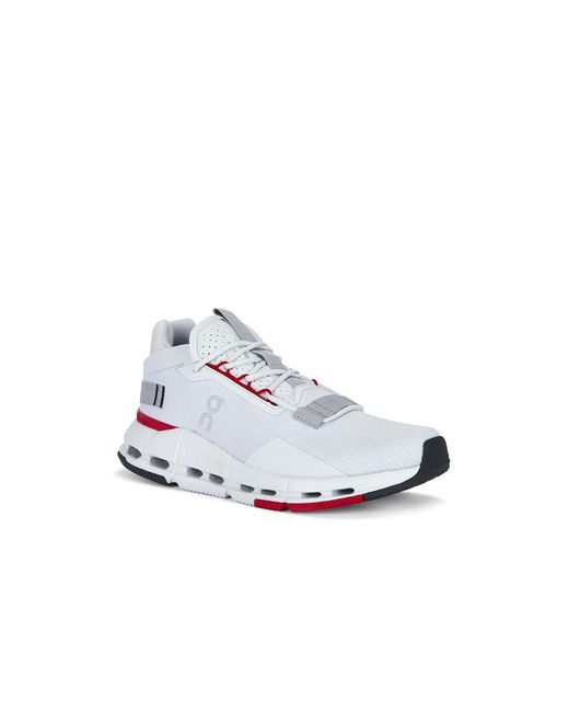 On Shoes White Cloudnova 2 for men