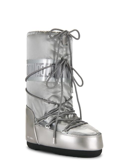 Moon Boot Metallic Icon Low Glance Boot