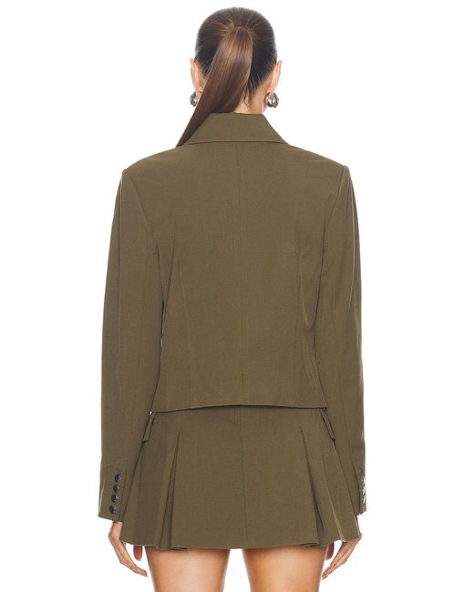 Staud Green Marino Jacket