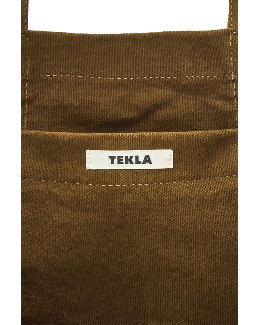 Tekla Brown Beach Bag