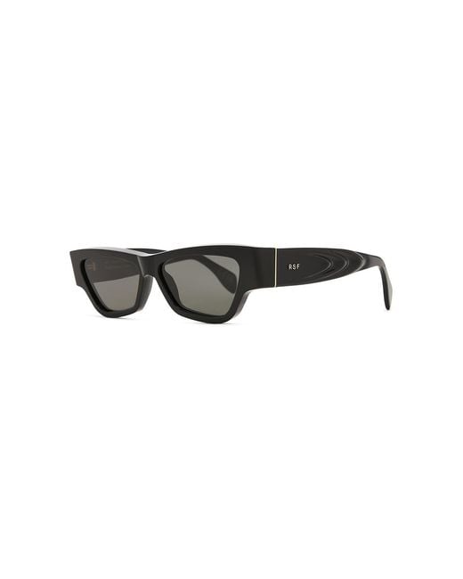 Retrosuperfuture Black Nameko Sunglasses for men