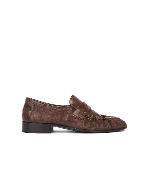 The Row Brown Soft Loafer