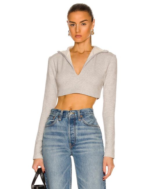 Long Sleeve Turtle Skull Cap Cropped 