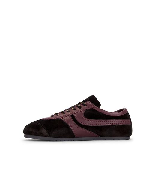 Dries Van Noten Brown Slim Sneaker