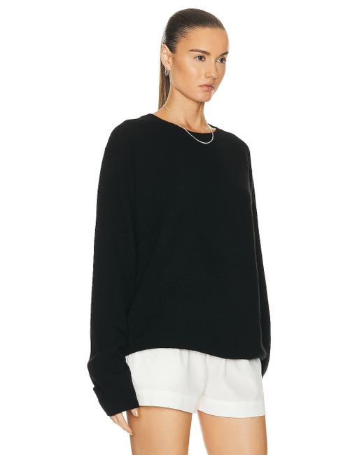 ÉTERNE Black James Cashmere Sweater