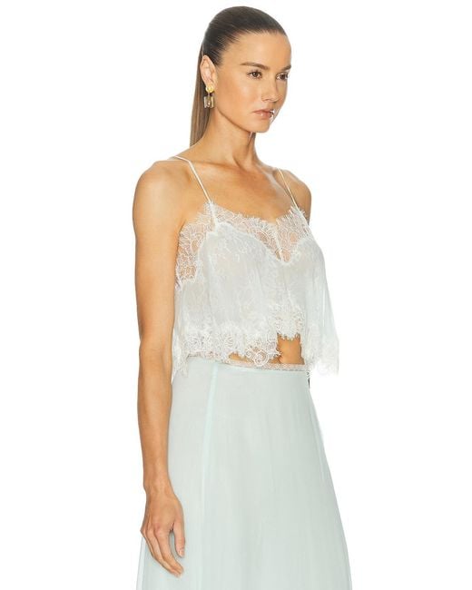 LoveShackFancy White Elysia Top