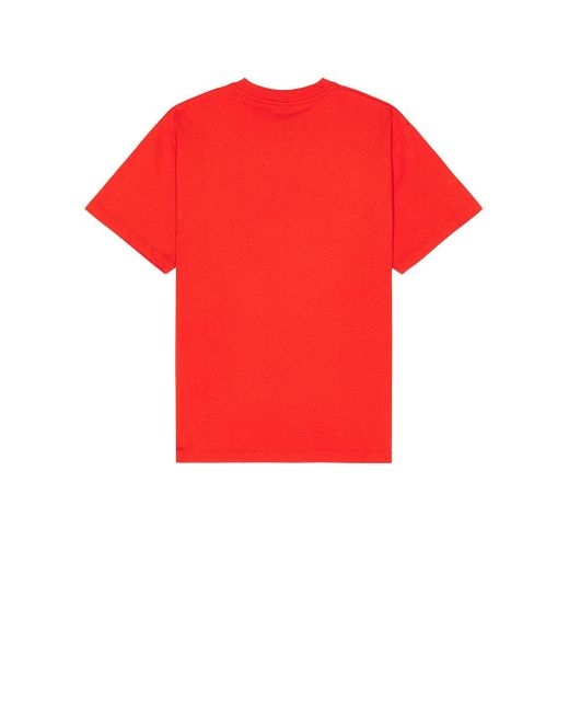 No Problemo Red Short Sleeve Tee for men