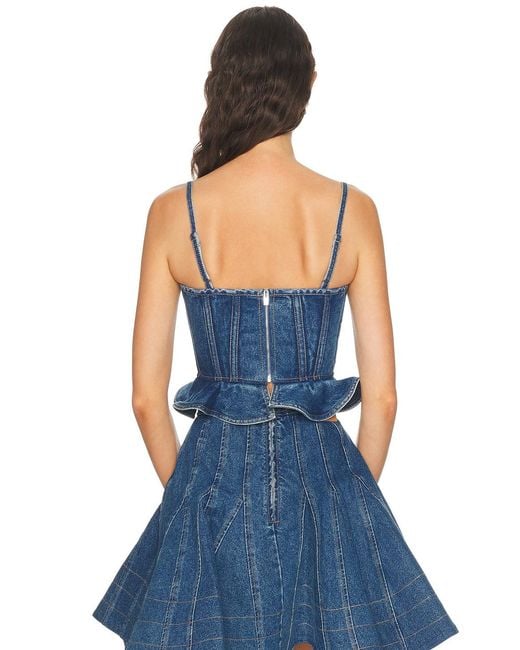 AKNVAS Blue Carmi Top