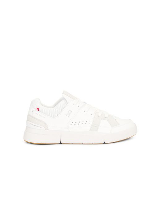 On Shoes White The Roger Clubhouse Sneaker for men