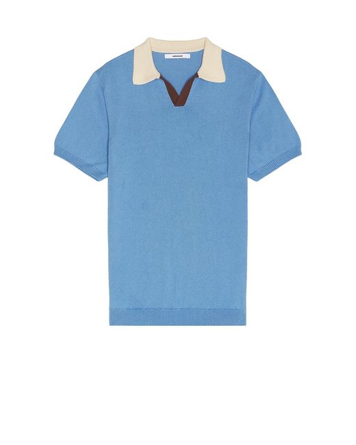 Edmmond Studios Blue Dinners Polo for men