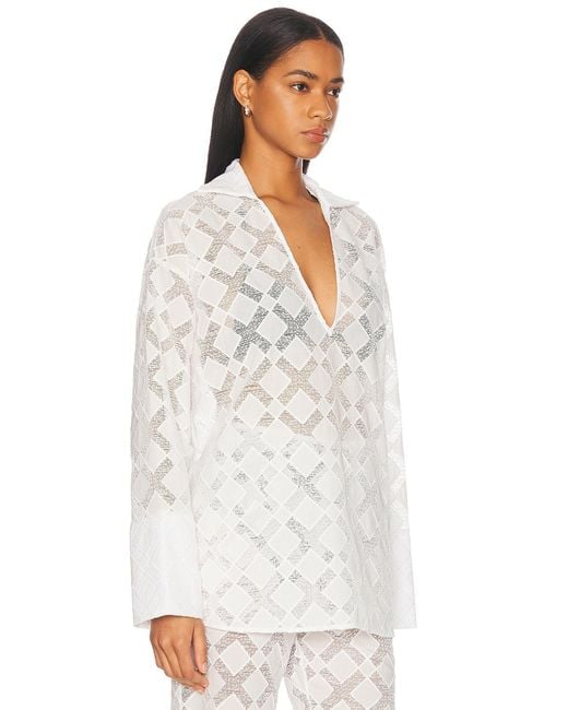 TOVE White Luisa Top
